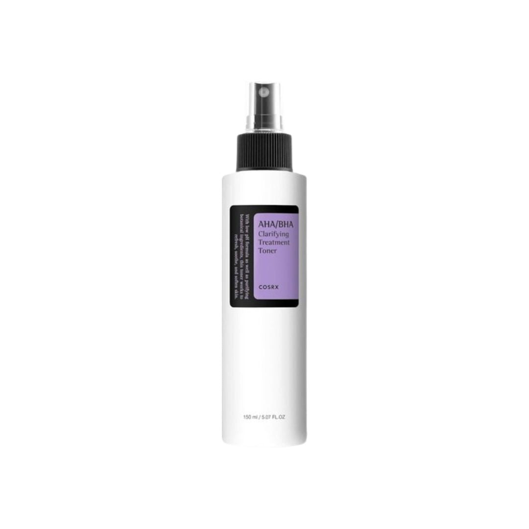 Cosrx Aha/bha Clarifying Treatment Toner 150ml  קוסרקס טונר חומצות טיפולי מבהיר עדין ומרענן לשימוש יומיומי