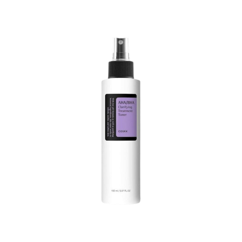 Cosrx Aha/bha Clarifying Treatment Toner 150ml  קוסרקס טונר חומצות טיפולי מבהיר עדין ומרענן לשימוש יומיומי