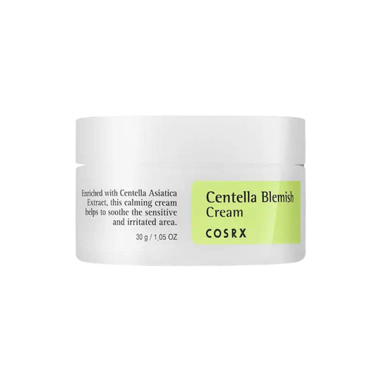 Cosrx Centella Blemish Cream 30ml קוסרקס קרם סנטלה להבהרת פגמים-GLAM42