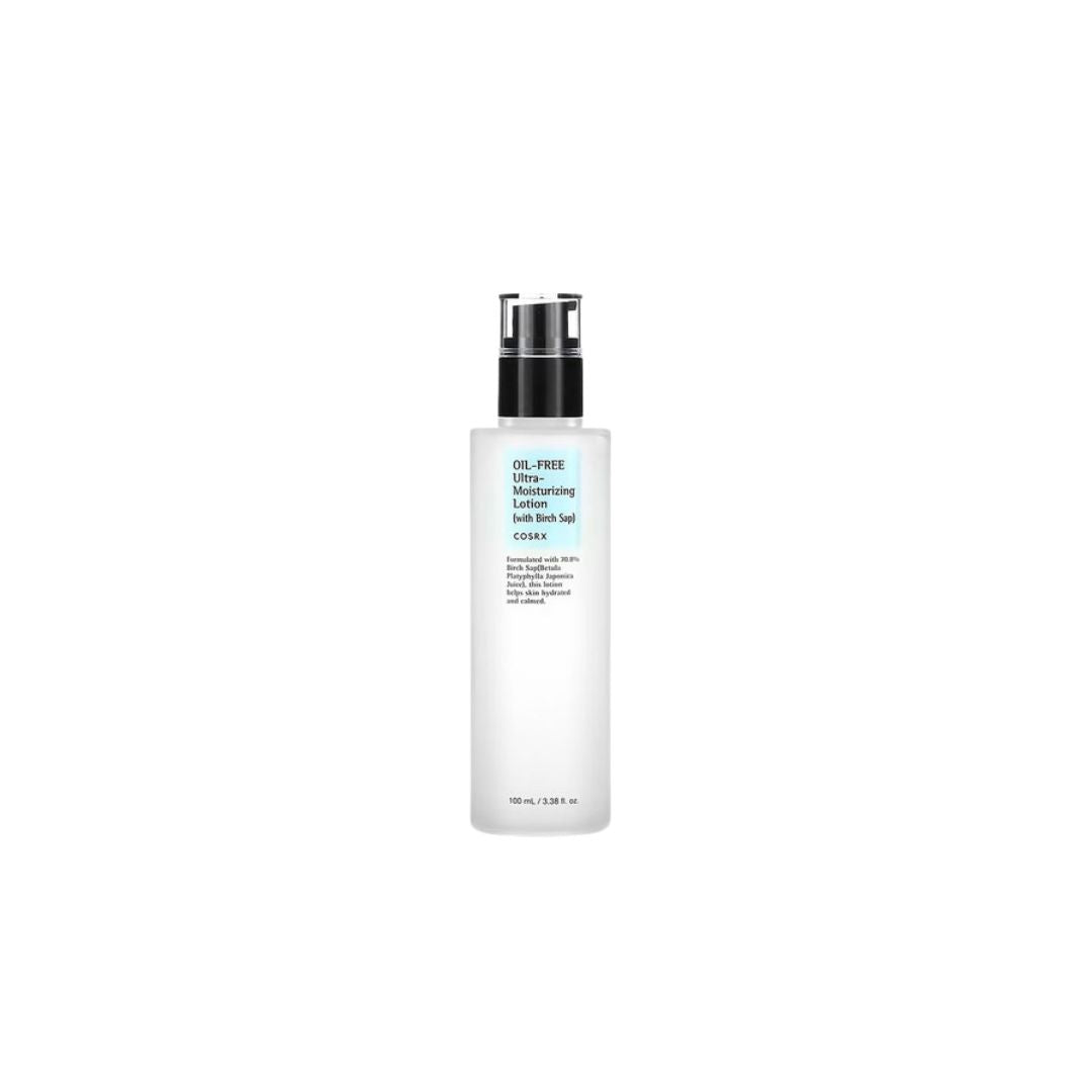Cosrx Oil Free Ultra Moisturizing Lotion (with Birch Sap) 100ml קוסרקס תחליב לחות עוצמתי נטול שומן-GLAM42