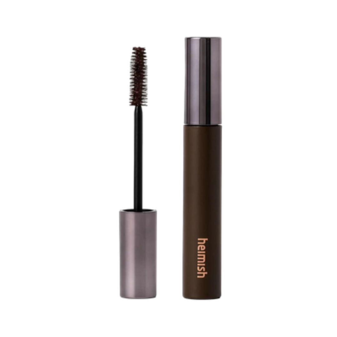 Heimish Dailism Smudge Stop Mascara Volume Brown מסקרה חומה למראה נפח עם טכנולוגיית