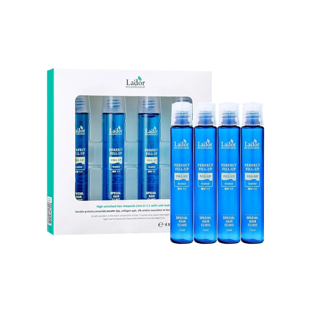 La'dor 4 Perfect Hair Fill-Up Ampoules לה-דור 4 אמפולות מרוכזות לשיקום