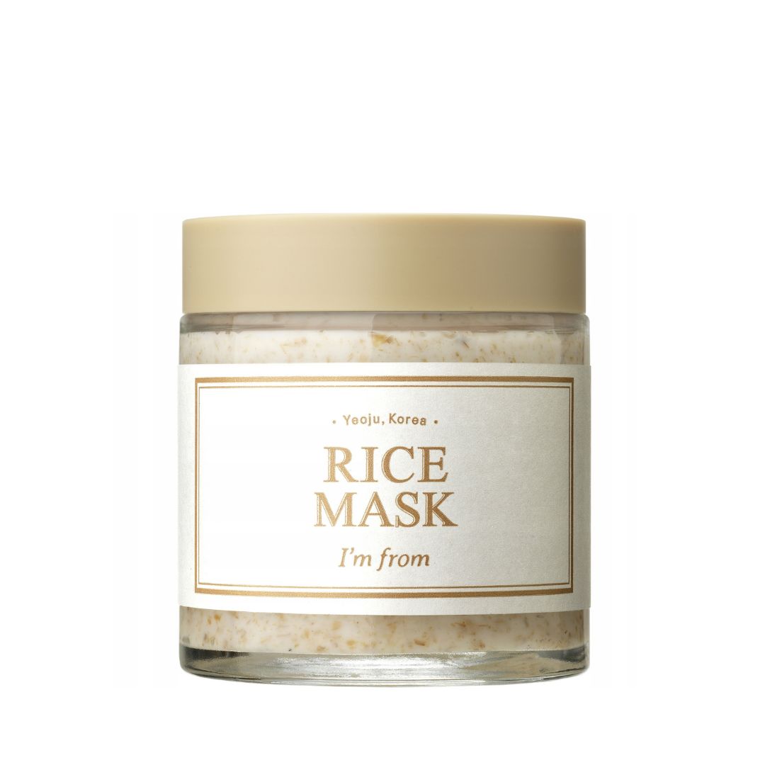 I'm From Rice Mask 110G מסכת פנים עם אורז להענקת לחות, ריכוך וזוהר