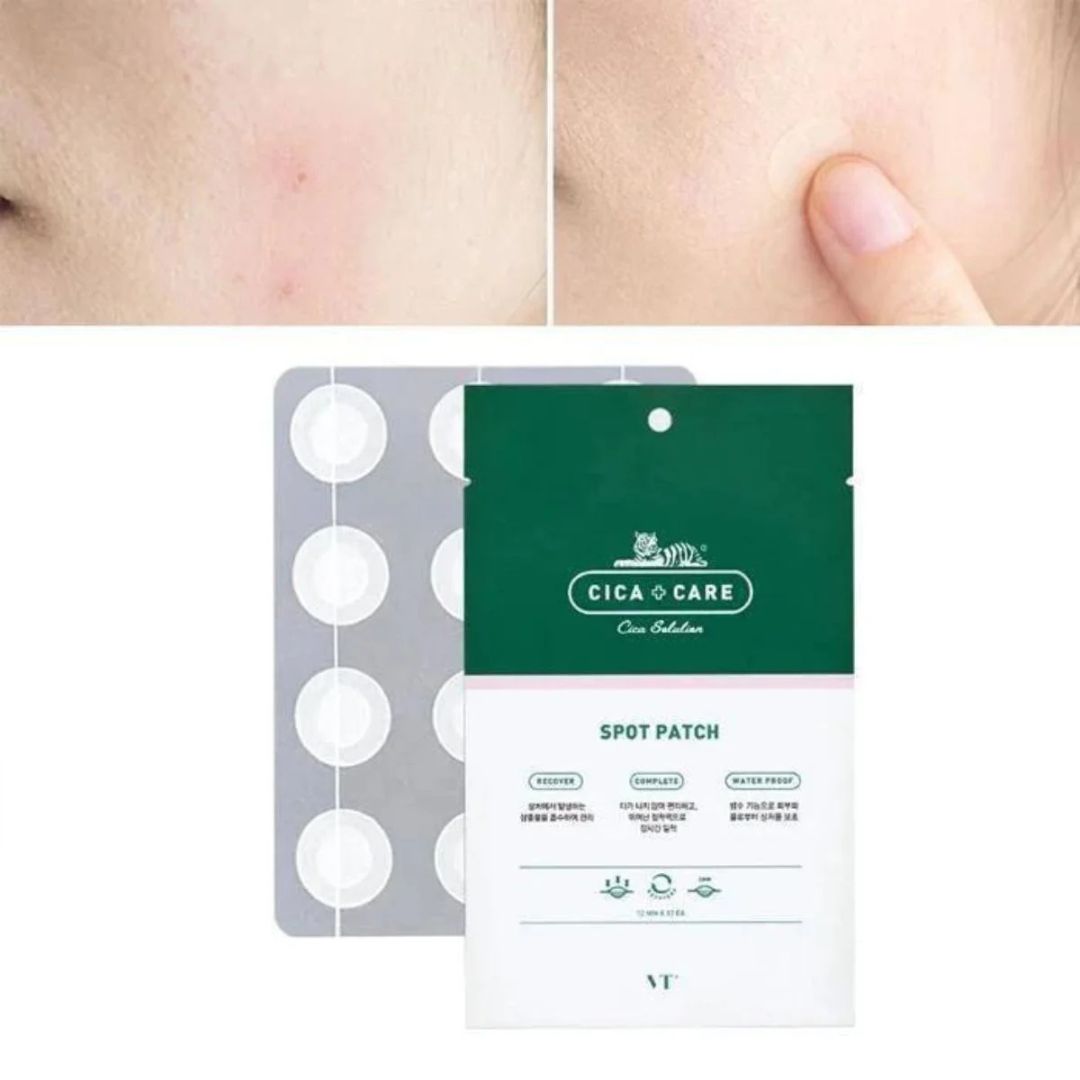 VT Cosmetics Cica Spot Patch 48pcs מדבקות סיקה לטיפול נקודתי בפצעונים