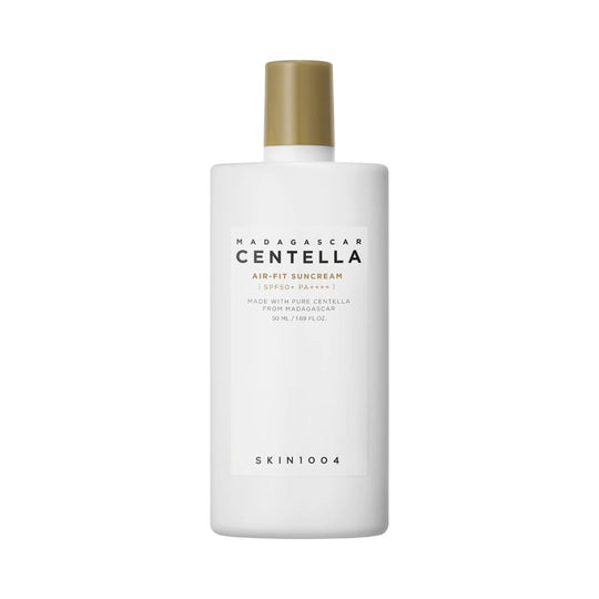 SKIN1004 Madagascar Centella Air-Fit Suncream Plus SPF50+ PA++++ קרם הגנה לפנים עם סנטלה