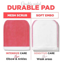 Mom's Bath Recipe Body Peeling Pad Strong פד פילינג לגוף לניקוי והחלקת העור