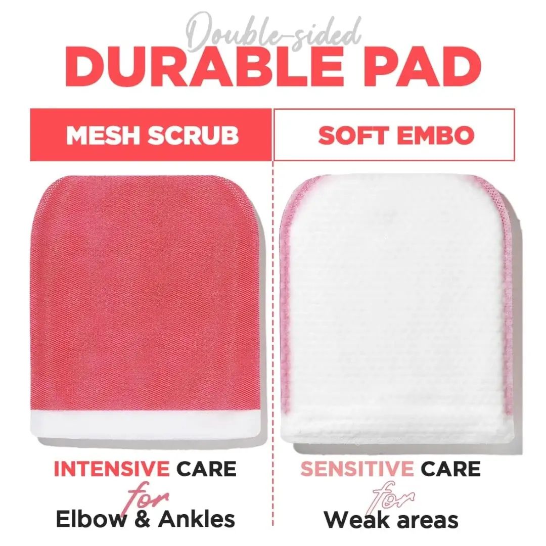 Mom's Bath Recipe Body Peeling Pad Strong פד פילינג לגוף לניקוי והחלקת העור