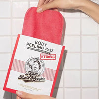 Mom's Bath Recipe Body Peeling Pad Strong פד פילינג לגוף לניקוי והחלקת העור