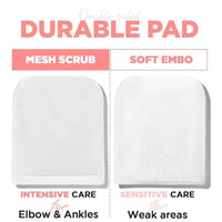 Mom's Bath Recipe Body Peeling Pad Trouble Care פד פילינג לגוף לעור הנוטה לפצעונים וחספוס