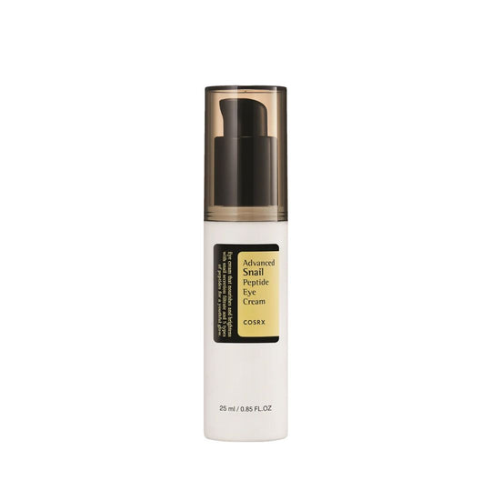 Cosrx Advanced Snail Peptide Eye Cream 25ml קוסרקס קרם עיניים תמצית מוצין חילזון מתקדם ועוצמתי