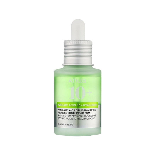 Anua Azelaic Acid 10 Hyaluron Redness Soothing Serum 30ML סרום אזלאית 10% להרגעת אדמומיות
