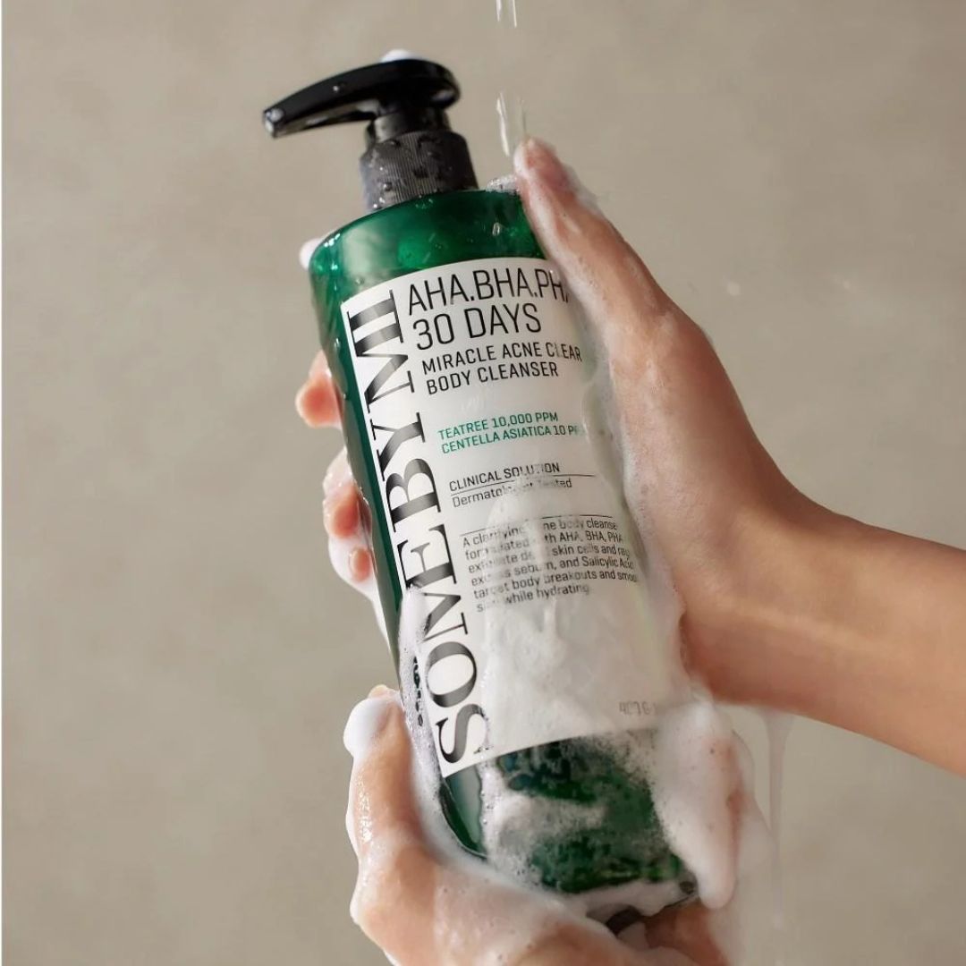 SOME BY MI 30 Days Miracle Acne Clear Body Cleanser סבון גוף עם חומצות