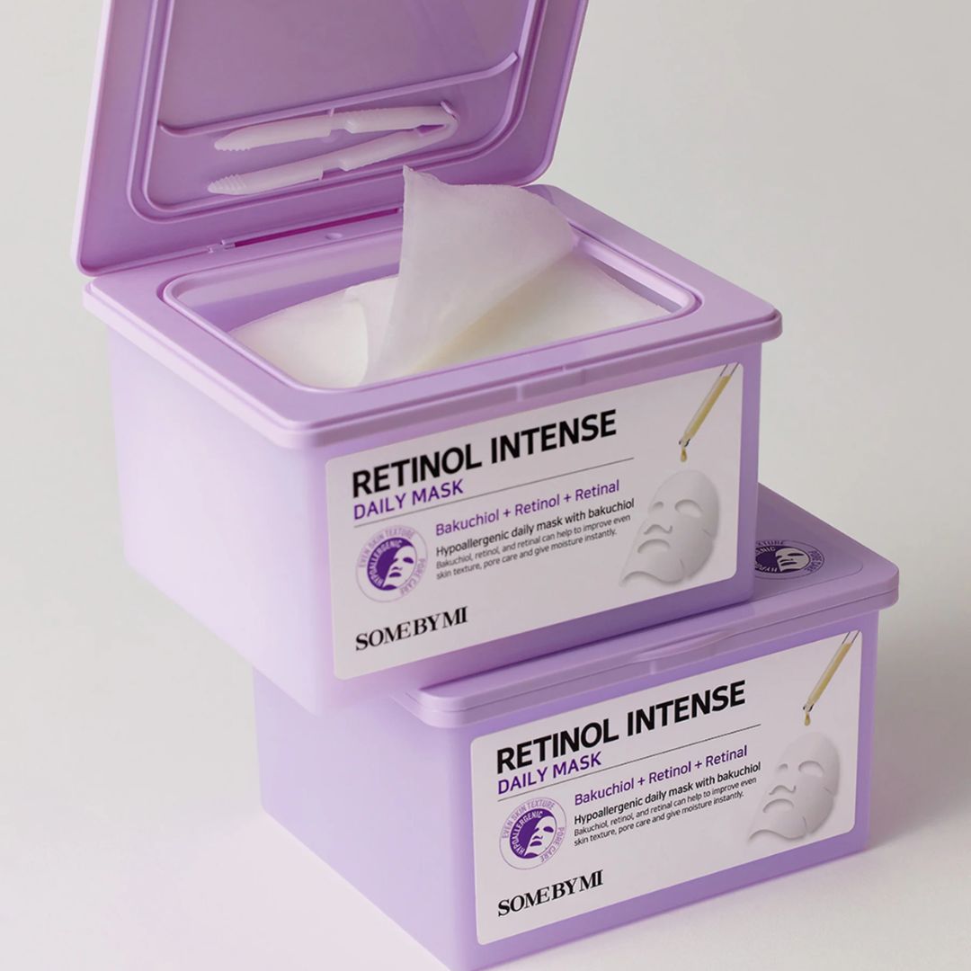 SOME BY MI Retinol Intense Daily Mask (30 pcs) מסכות בד יומיות עם רטינול למיצוק והחלקת העור