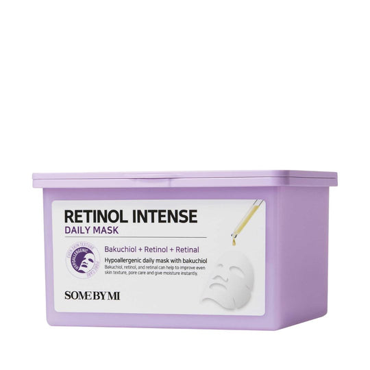 SOME BY MI Retinol Intense Daily Mask (30 pcs) מסכות בד יומיות עם רטינול למיצוק והחלקת העור