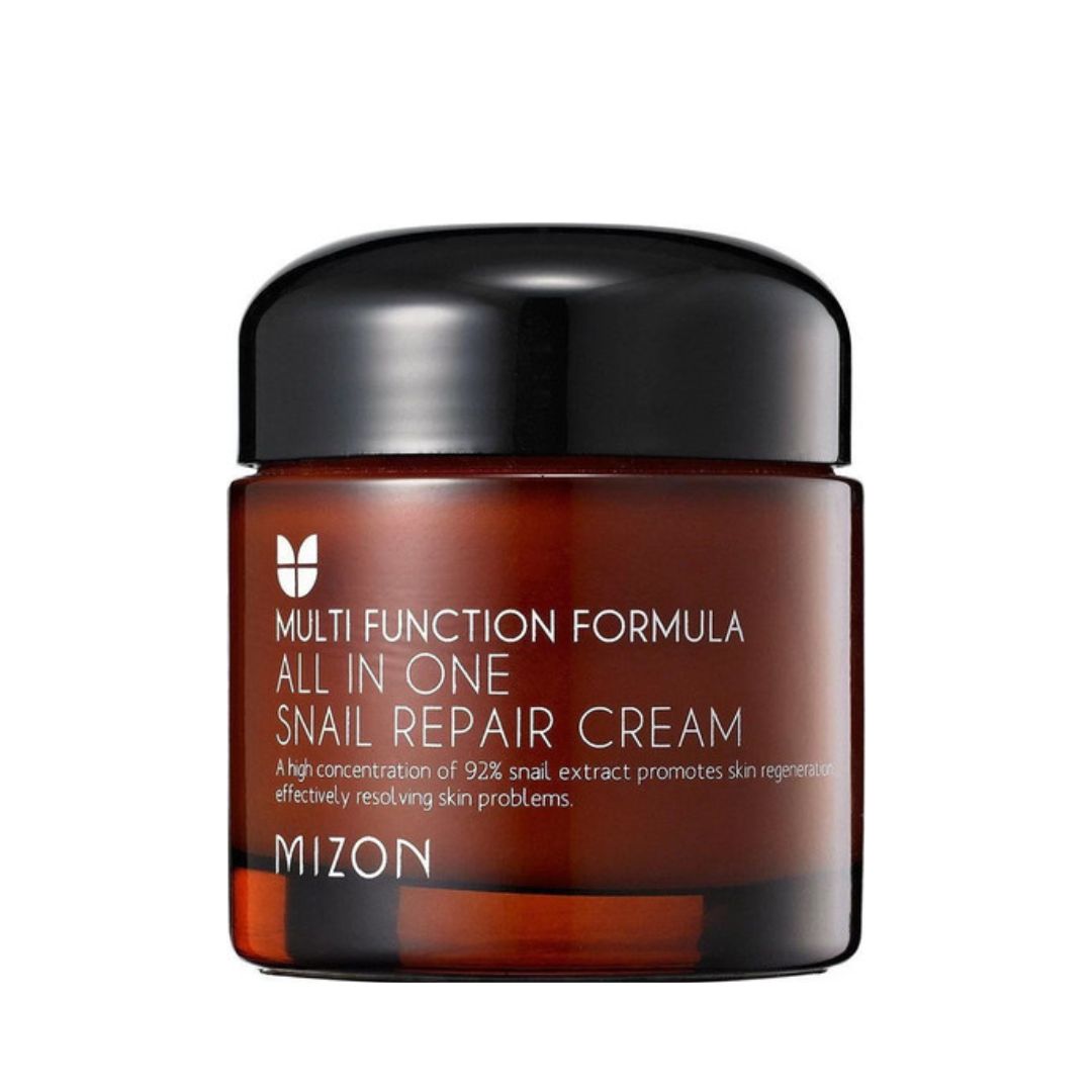 MIZON All In One Snail Repair Cream 75ml קרם חלזונות לשיקום וטיפוח העור