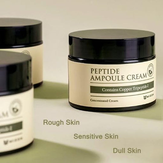Mizon Peptide Ampoule Cream מיזון קרם פפטיד לעור בוגר