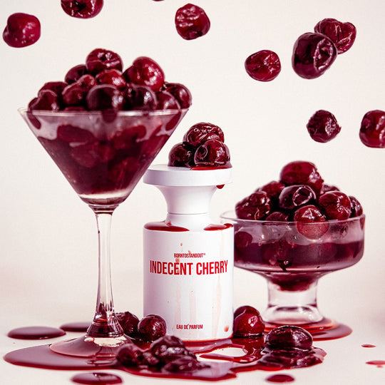 BORNTOSTANDOUT® Indecent Cherry EDP 100ML בורן טו סטנד אאוט יוניסקס אדפ