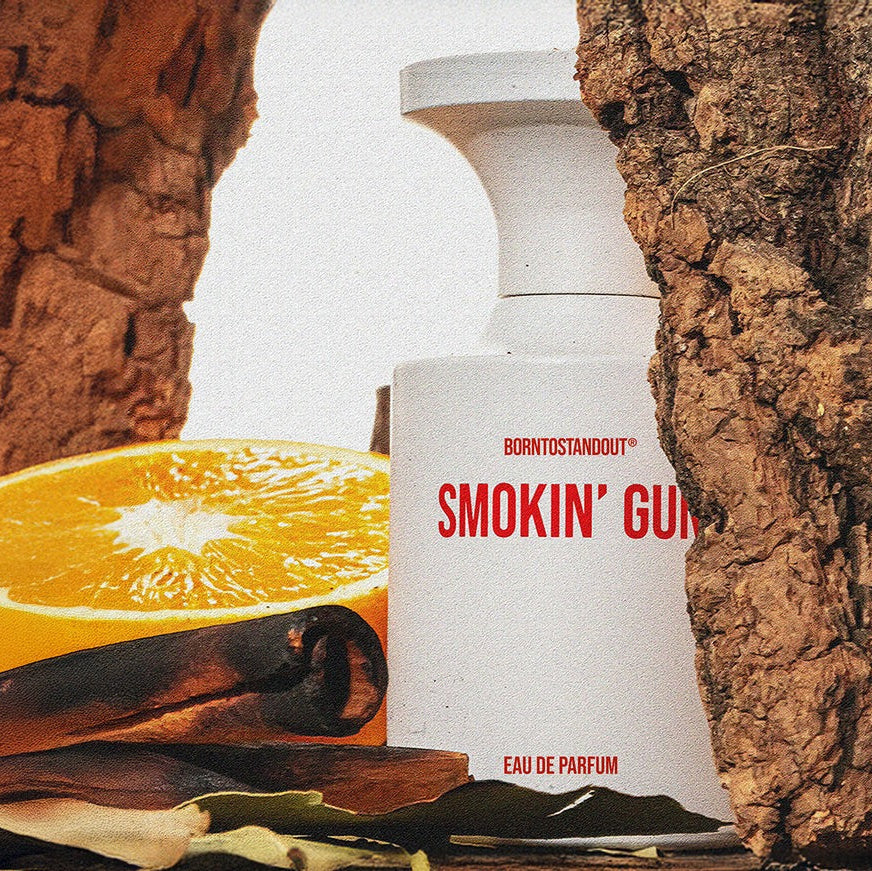 BORNTOSTANDOUT® Smokin' Gun EDP 50ML בורן טו סטנד אאוט יוניסקס אדפ