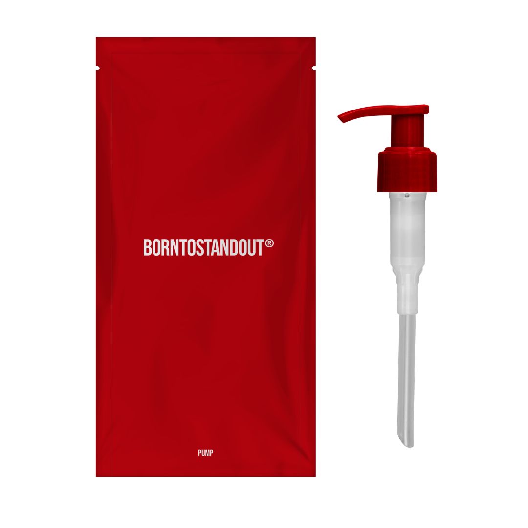 BORNTOSTANDOUT® Pump Gift –  (לא למכירה )בורן טו סטנד אאוט משאבה במתנה