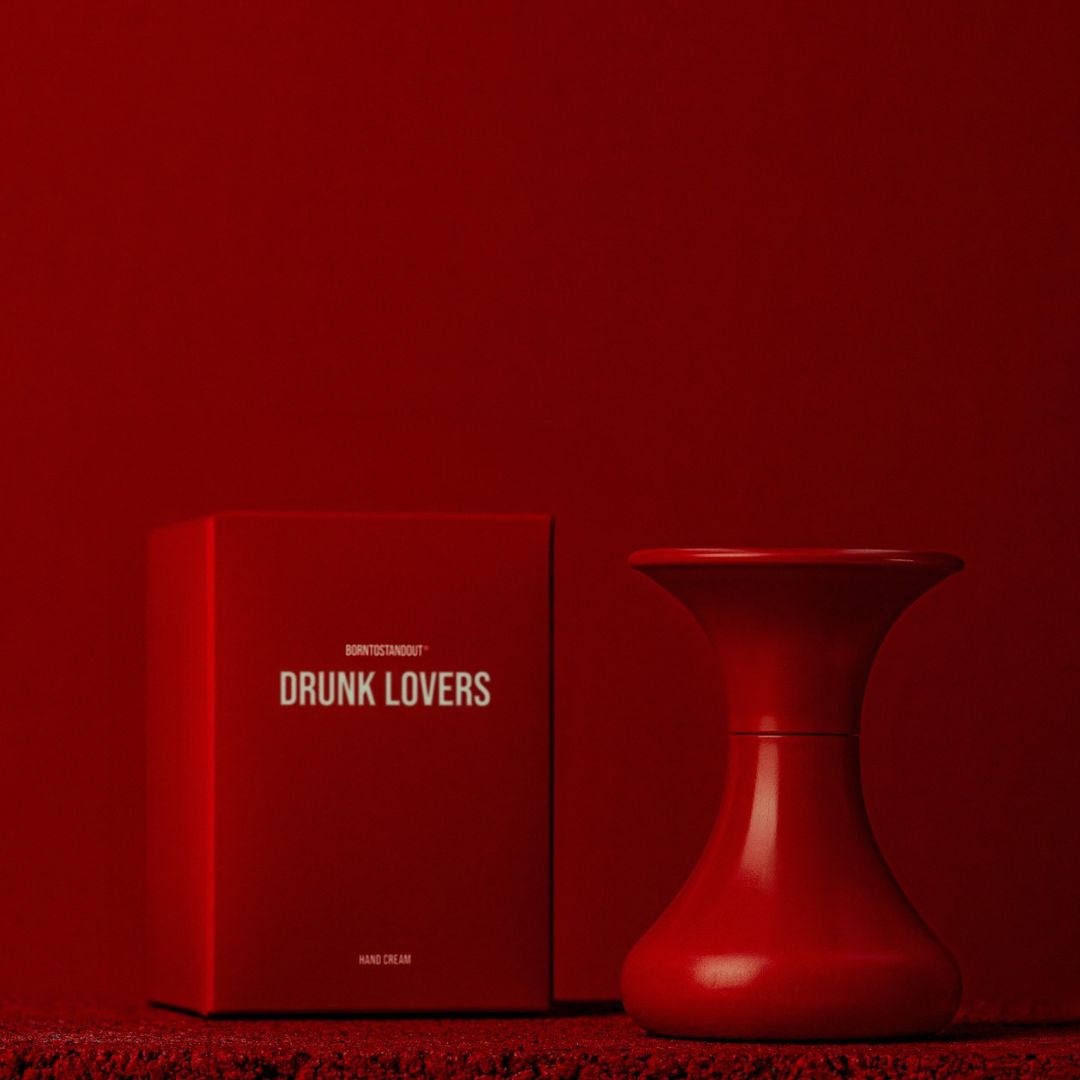 BORNTOSTANDOUT® Drunk Lovers Hand Cream 40ml בורן טו סטנד אאוט קרם ידיים