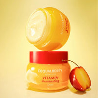 Eqqualberry Vitamin Illuminating Cream 50ML קרם ויטמינים להארת העור ולחיזוק מחסום הלחות