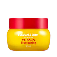Eqqualberry Vitamin Illuminating Cream 50ML קרם ויטמינים להארת העור ולחיזוק מחסום הלחות