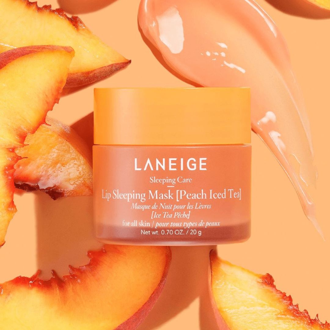 Laneige Lip Sleeping Mask Peach Iced Tea מסכת לילה לשפתיים
