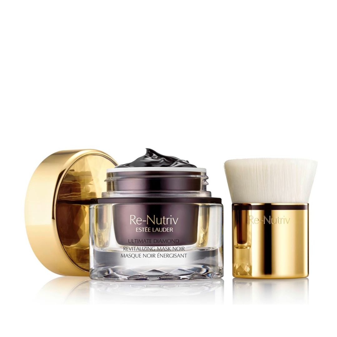 Estee Lauder Re-Nutriv Ultimate Diamond Revitalizing Mask Noir אסתי לאודר רה נוטריב מסכה לפנים-GLAM42