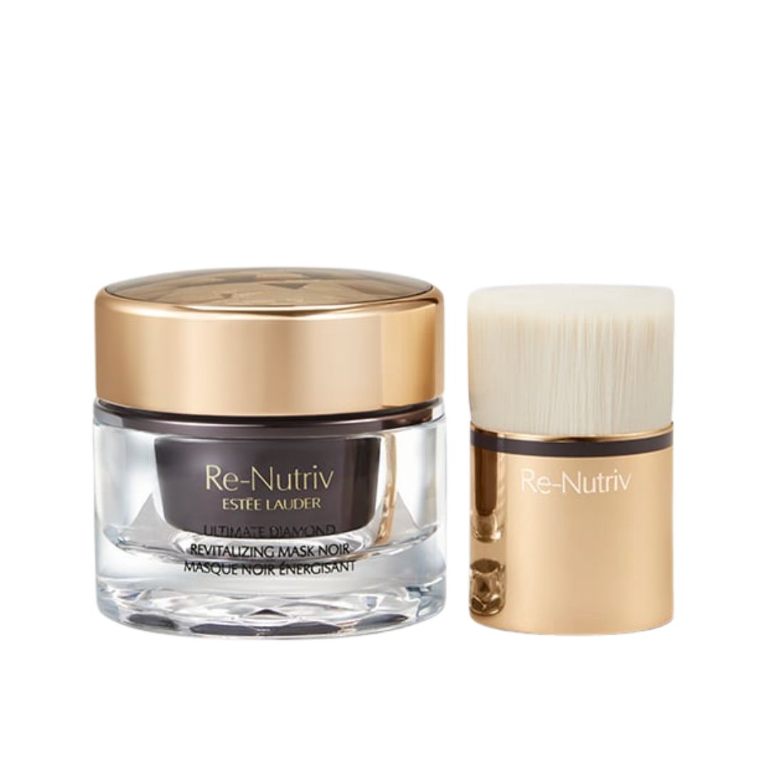 Estee Lauder Re-Nutriv Ultimate Diamond Revitalizing Mask Noir אסתי לאודר רה נוטריב מסכה לפנים-GLAM42
