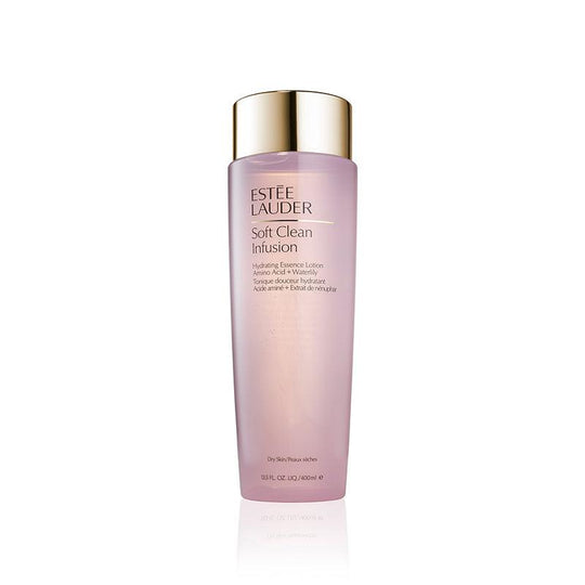 Estee Lauder Soft Clean Infusion Hydrating Essence Lotion אסתי לאודר מי פנים לחותיים עם חומצות אמינו-GLAM42