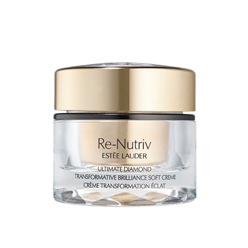 Estee Lauder Re-nutriv Ultimate Diamond Transformative Brilliance Soft Crème אסתי לאודר קרם יוקרתי לעור זוהר-GLAM42