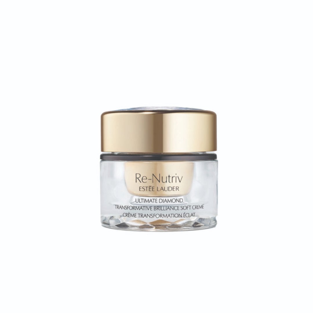 Estee Lauder Re-nutriv Ultimate Diamond Transformative Brilliance Soft Crème אסתי לאודר קרם יוקרתי לעור זוהר