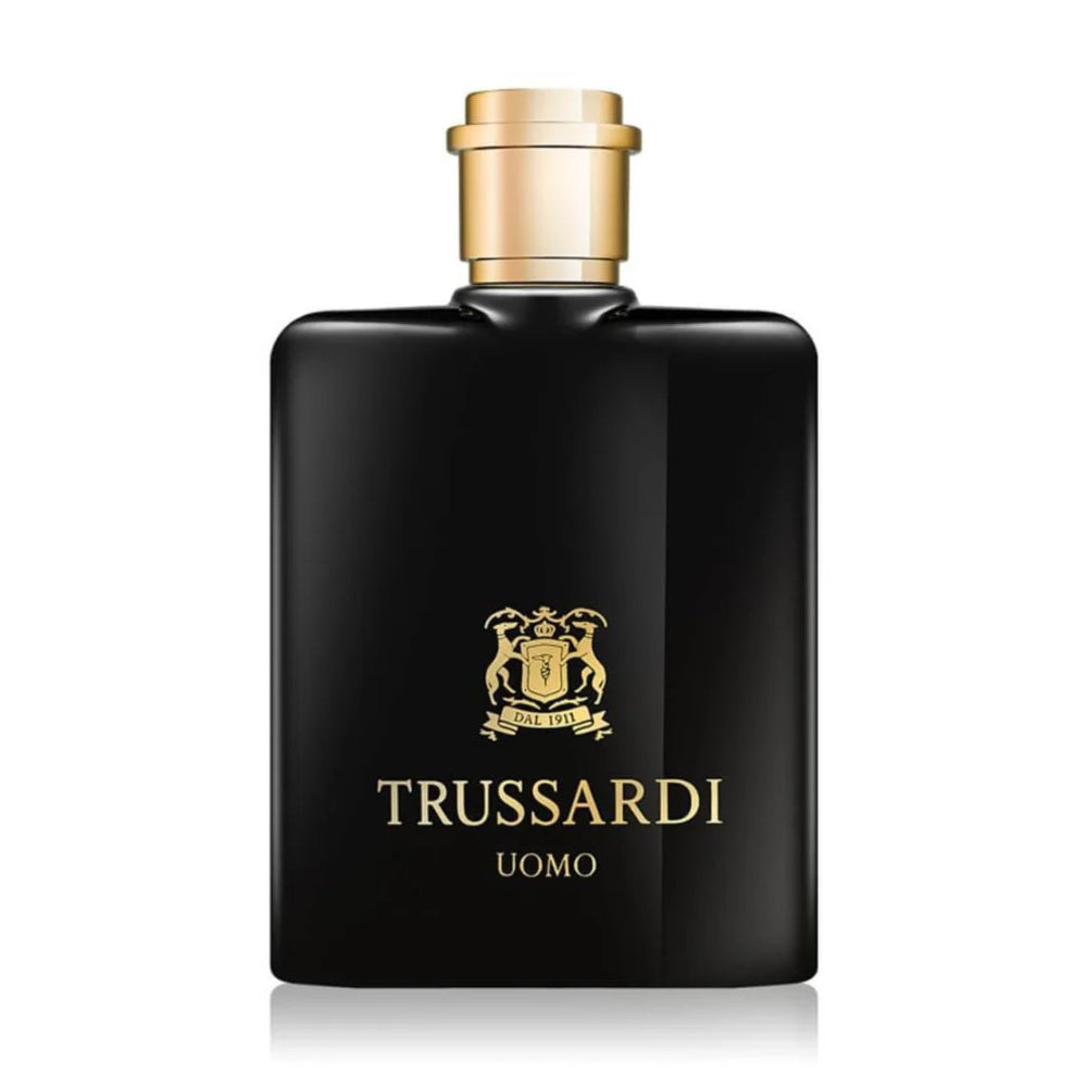 Trussardi Uomo Edt 100ml טרוסרדי בלאק אומו בושם אדט לגבר