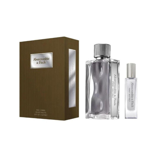 Abercrombie & Fitch First Instinct Edt 100Ml+15Ml מארז בושם אברקרומבי לגבר-GLAM42