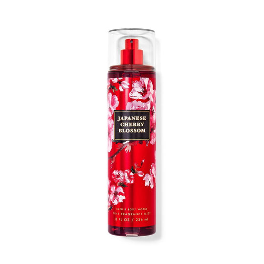 ספריי גוף מבושם לנשים Bath & Body Works Japanese Cherry Blossom – קלאסיקה אלגנטית ופורחת | 236 מ"ל-GLAM42
