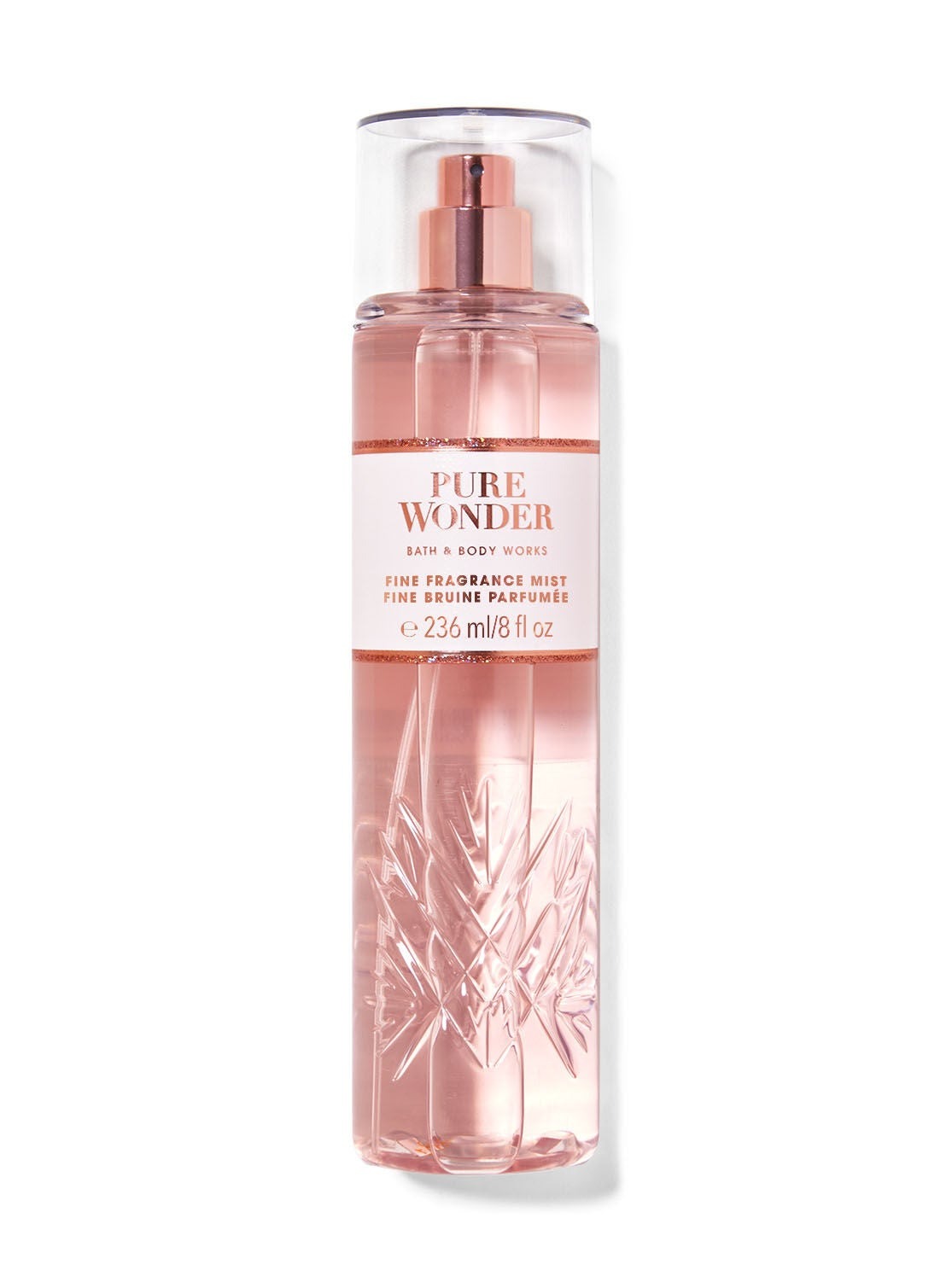 ספריי גוף מבושם לנשים Bath & Body Works Pure Wonder – ניחוח רענן, נקי ומהפנט | 236 מ"ל-GLAM42