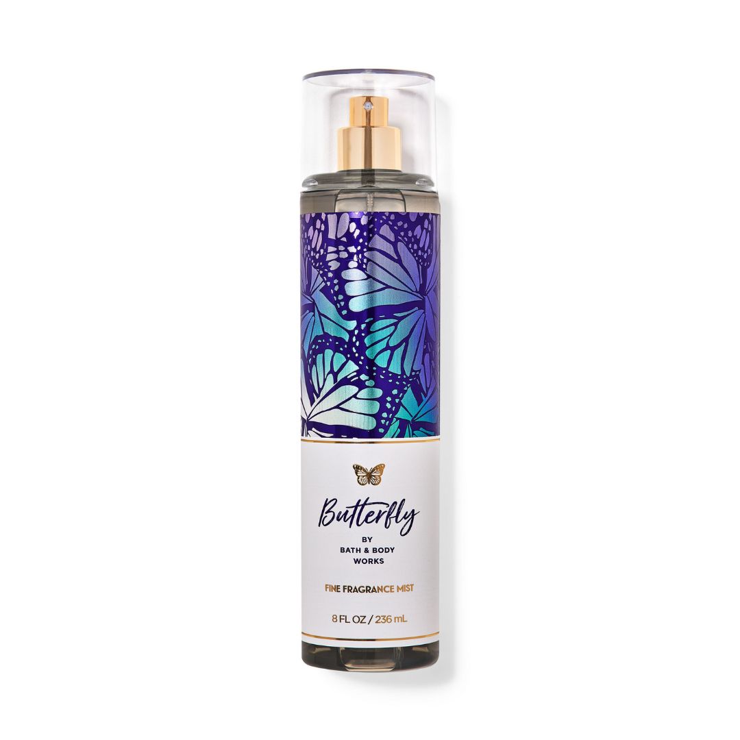 ספריי גוף מבושם לנשים Bath & Body Works Butterfly – ניחוח פרחוני עדין ומהפנט | 236 מ"ל-GLAM42