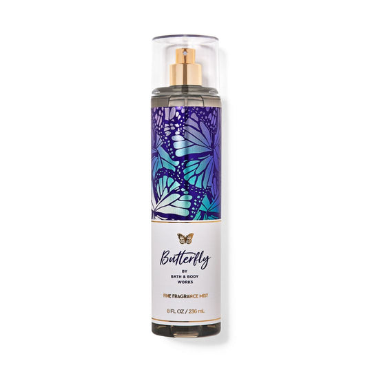 ספריי גוף מבושם לנשים Bath & Body Works Butterfly – ניחוח פרחוני עדין ומהפנט | 236 מ"ל-GLAM42