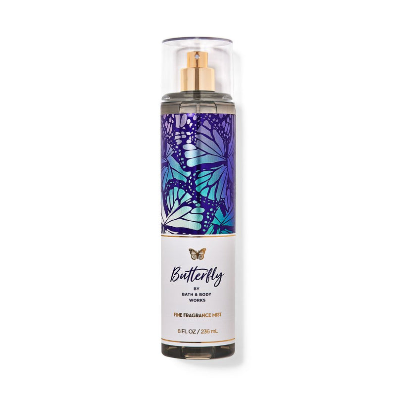 ספריי גוף מבושם לנשים Bath & Body Works Butterfly – ניחוח פרחוני עדין ומהפנט | 236 מ"ל-GLAM42