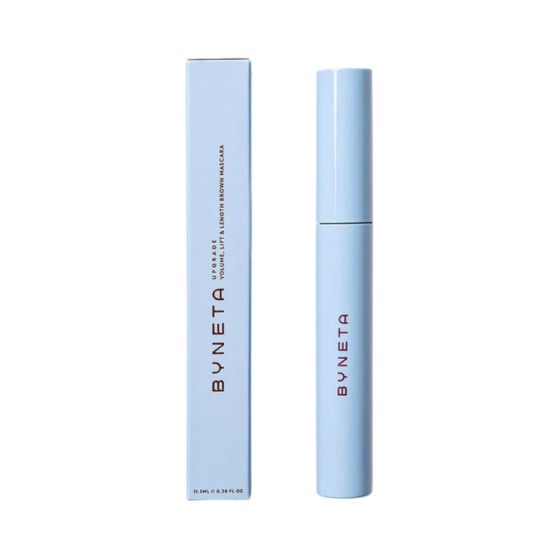 Byneta Upgrade Mascara Brown ביינטע מסקרה חומה לעיבוי הארכה והרמה מידית של הריסים