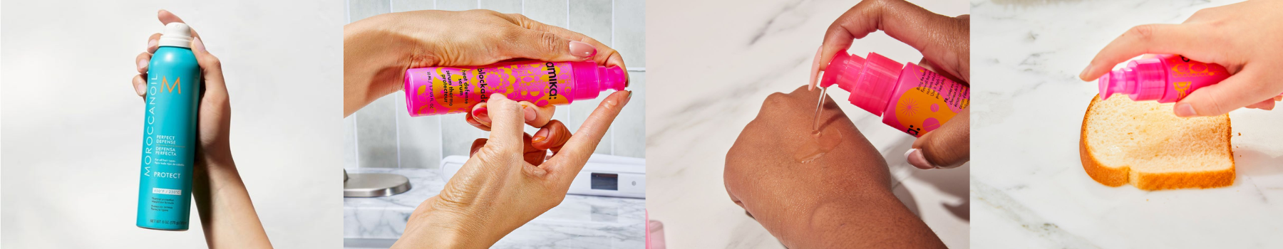 הגנה לשיער | ספריי סרום הגנה מחום