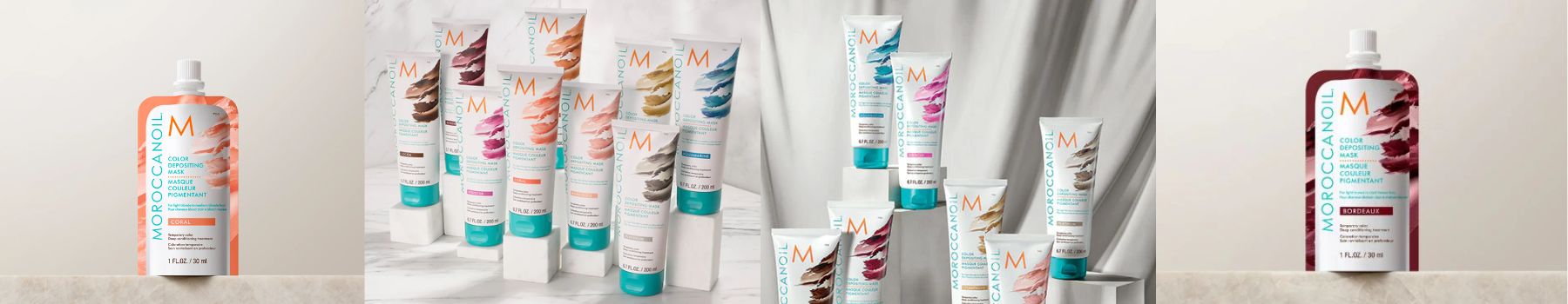 מסכות צבע לשיער