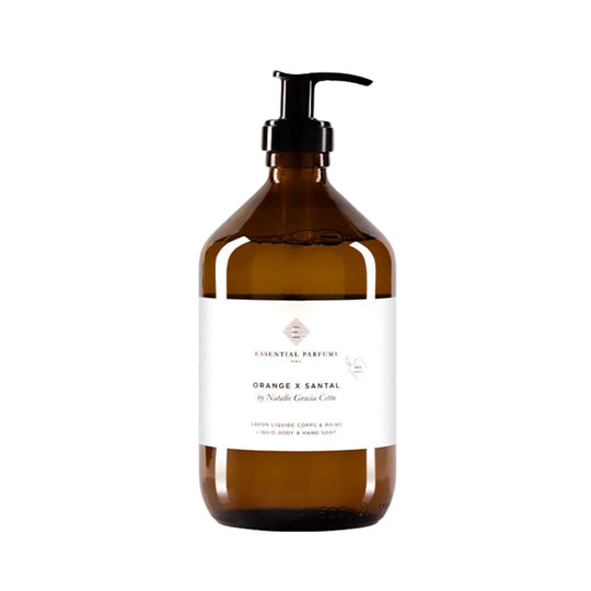 Orange X Santal by Natalie Gracia Cetto Hand And Body Soap 500ml אסנשיאל פרפיום סבון גוף וידיים