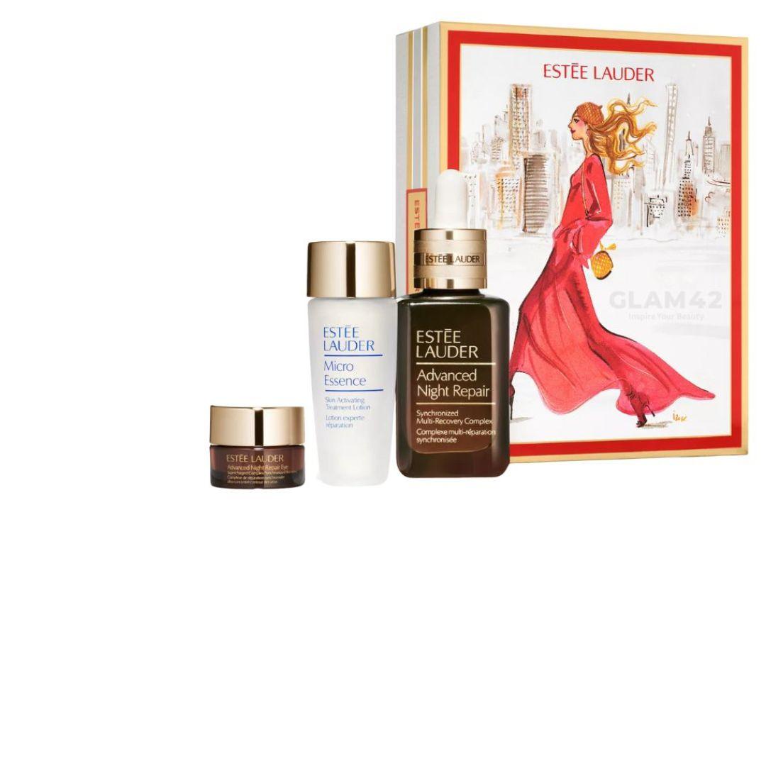 Estee Lauder Advanced Night Repair 50ml + Renew Skincare Collection סט טיפוח במהדורה מוגבלת - GLAM42