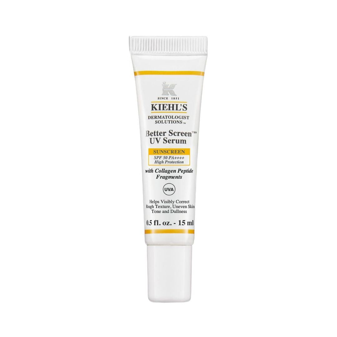 Kiehl's Better Screen UV Serum Sunscreen Spfקילס  סרום הגנה מהשמש עם גודם לנסיעות 50