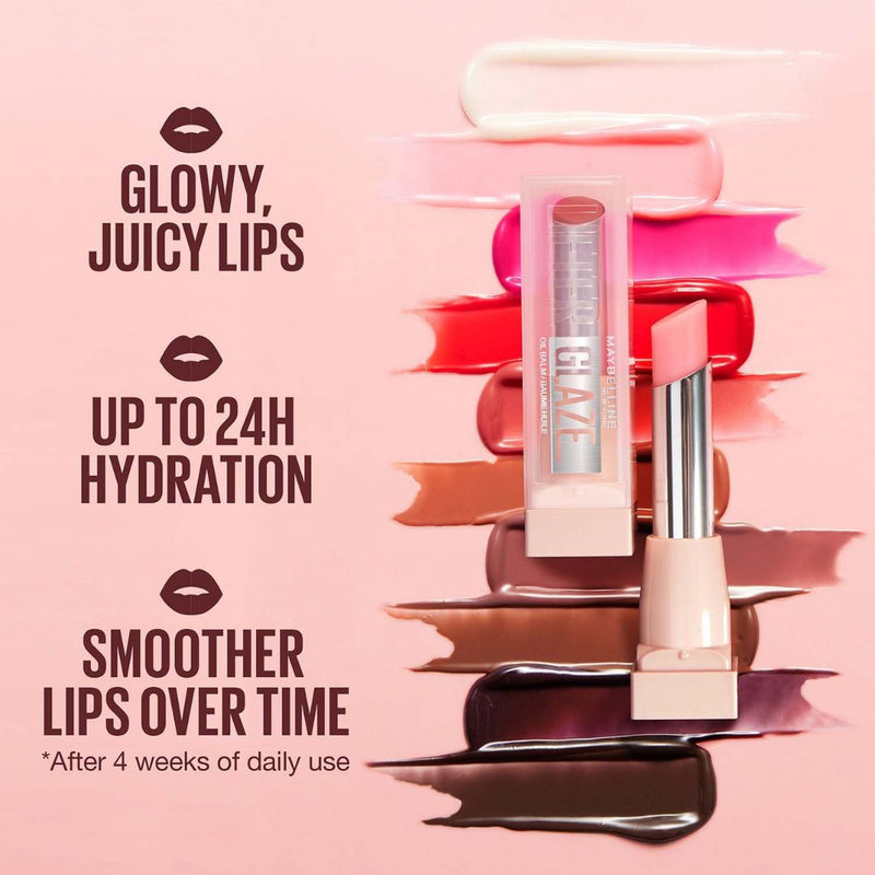 Maybelline Lifter Glaze Lip Balm Oil מייבלין ליפטר גלייז שמן באלם לשפתיים-GLAM42