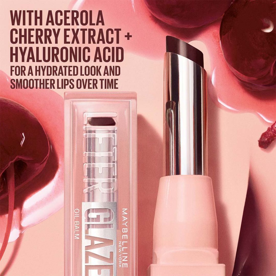 Maybelline Lifter Glaze Lip Balm Oil מייבלין ליפטר גלייז שמן באלם לשפתיים-GLAM42
