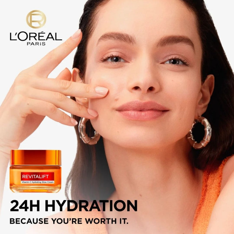 L'Oréal Paris - Revitalift Vitamin C Day Cream 50ML | קרם יום ויטמין C רויטליפט לוריאל פריז בגודל 50 מ"ל-GLAM42