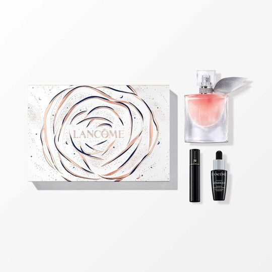 Lancome La Vie Est Belle 3 PC Set for Women – סט לנקום לאישה La Vie Est Belle: בושם 30 מ"ל + סרום ג'ניפיק 10 מ"ל + מסקרה היפנוז 2 מ"ל-GLAM42