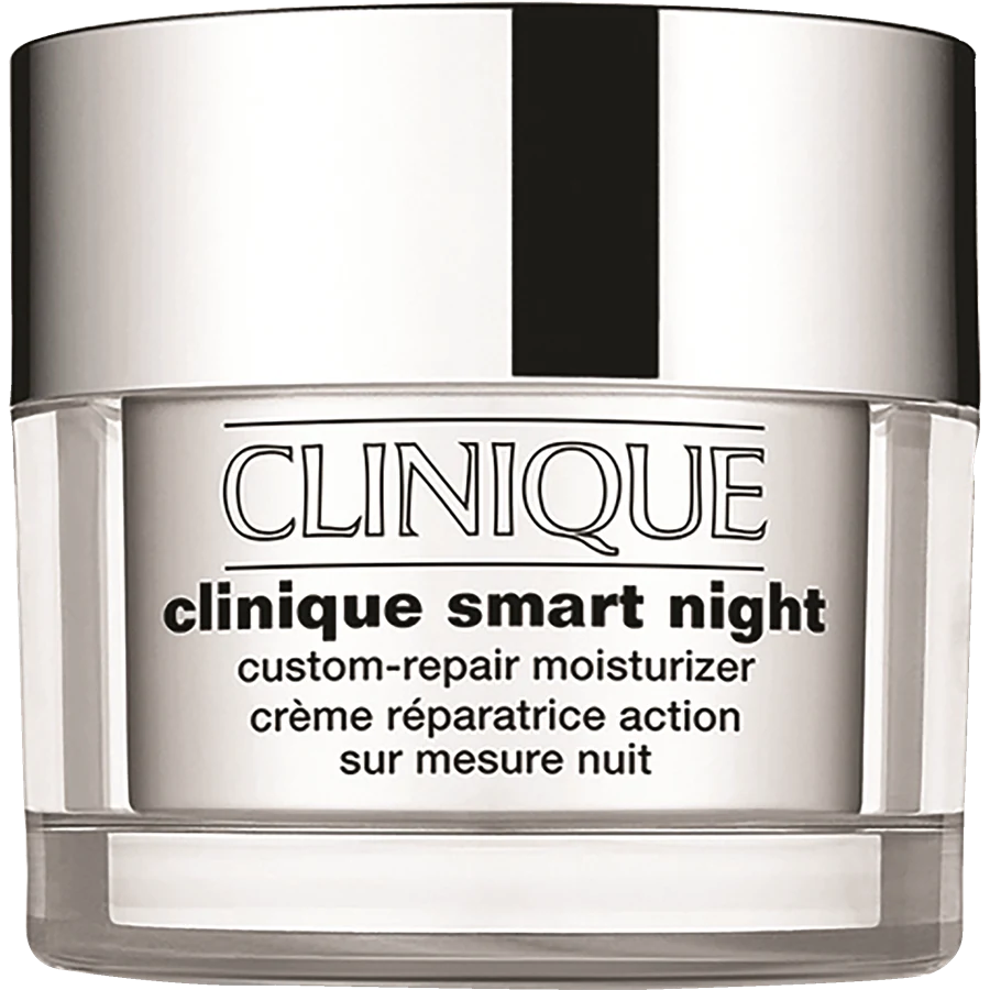 Clinique Smart Night Custom Repair Moisturizer 50ML קליניק סמראט קרם לחות לילה לעור יבש עד מעורב - GLAM42
